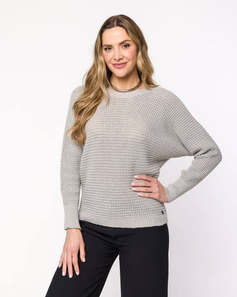 Blusa em Tricot Ampla - Lauren com modelagem ampla