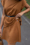 Minissaia em Tricot - Cris com modelagem evasê