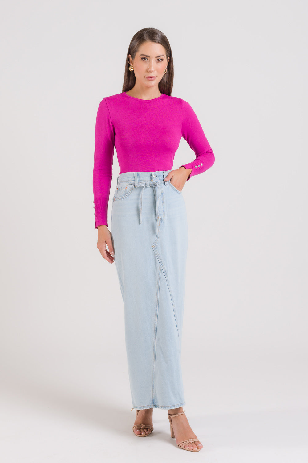 Blusa em Tricot Básica - Tássia