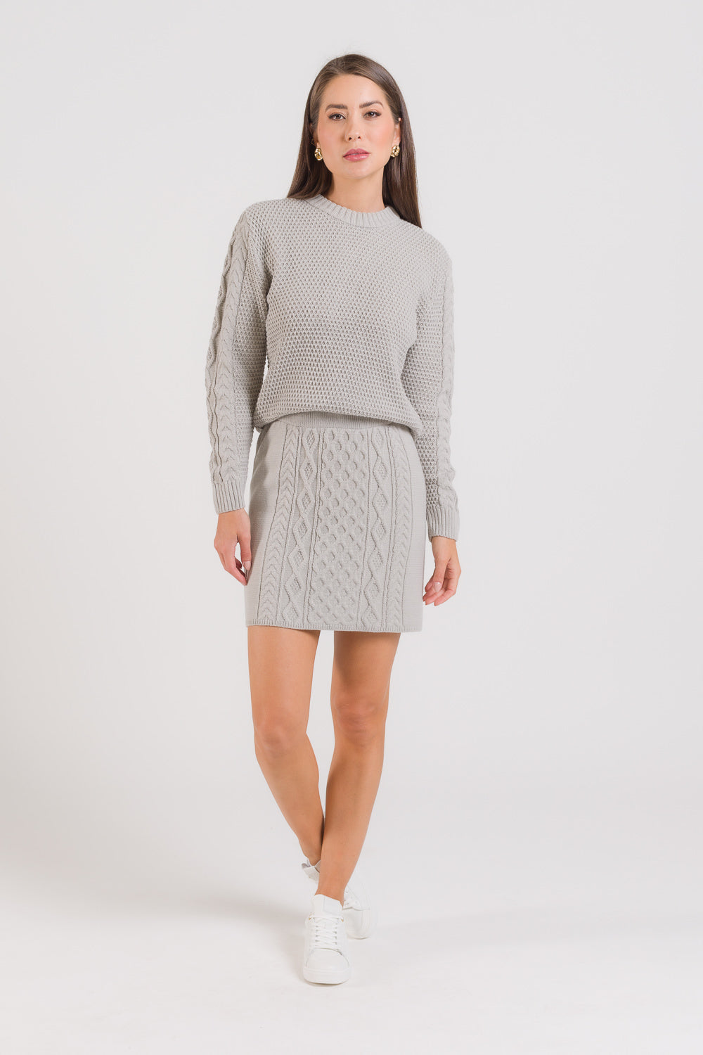 Blusa em Tricot com Detalhes na Manga - Antônia