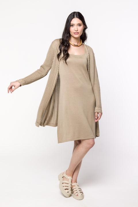 Vestido Amanda - Tubinho decote quadrado