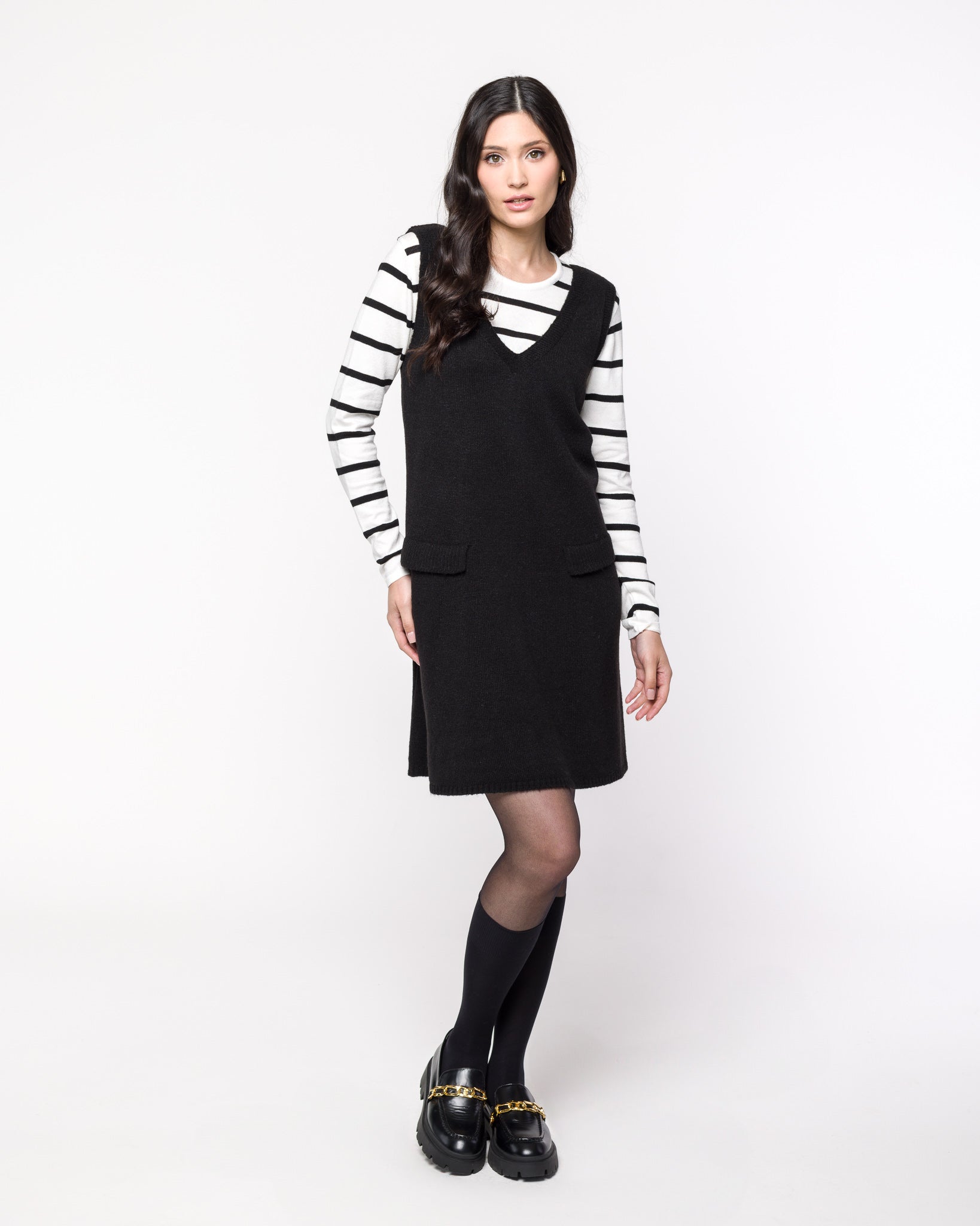 Blusa em Tricot Listrada - Lorena