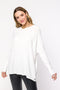Blusa Tricot Ampla - Rita com decote redondo e modelagem ampla
