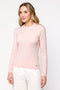 Blusa em Tricot com Tranças - Liz com gola redonda