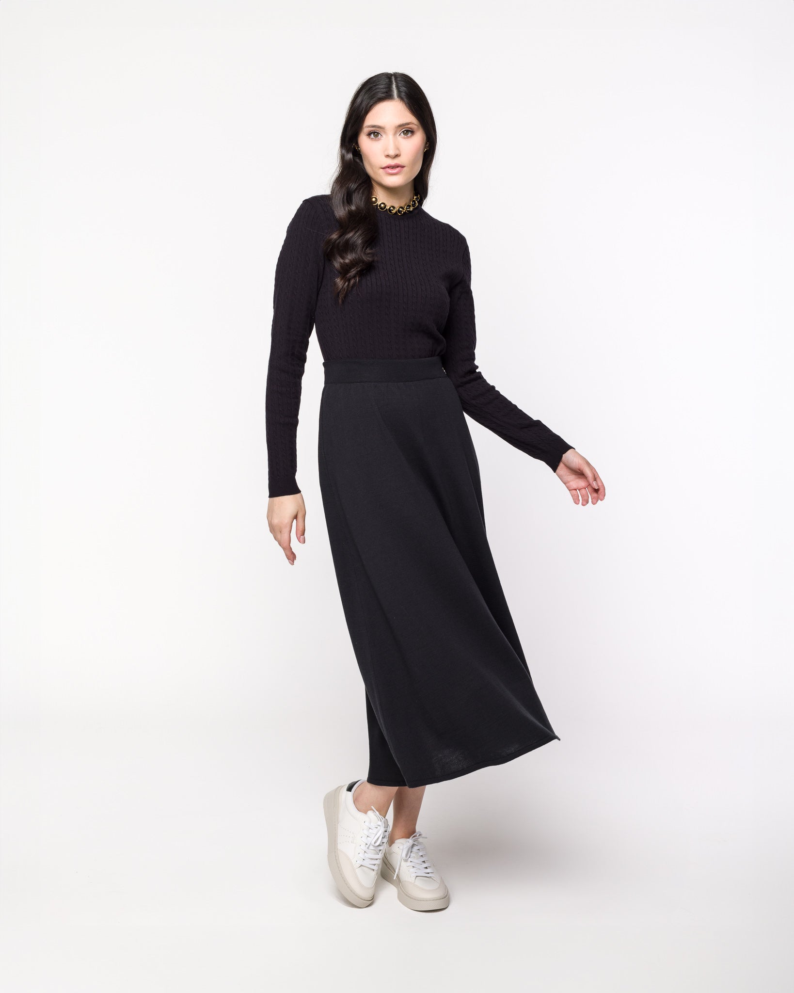 Blusa em Tricot com Tranças - Liz