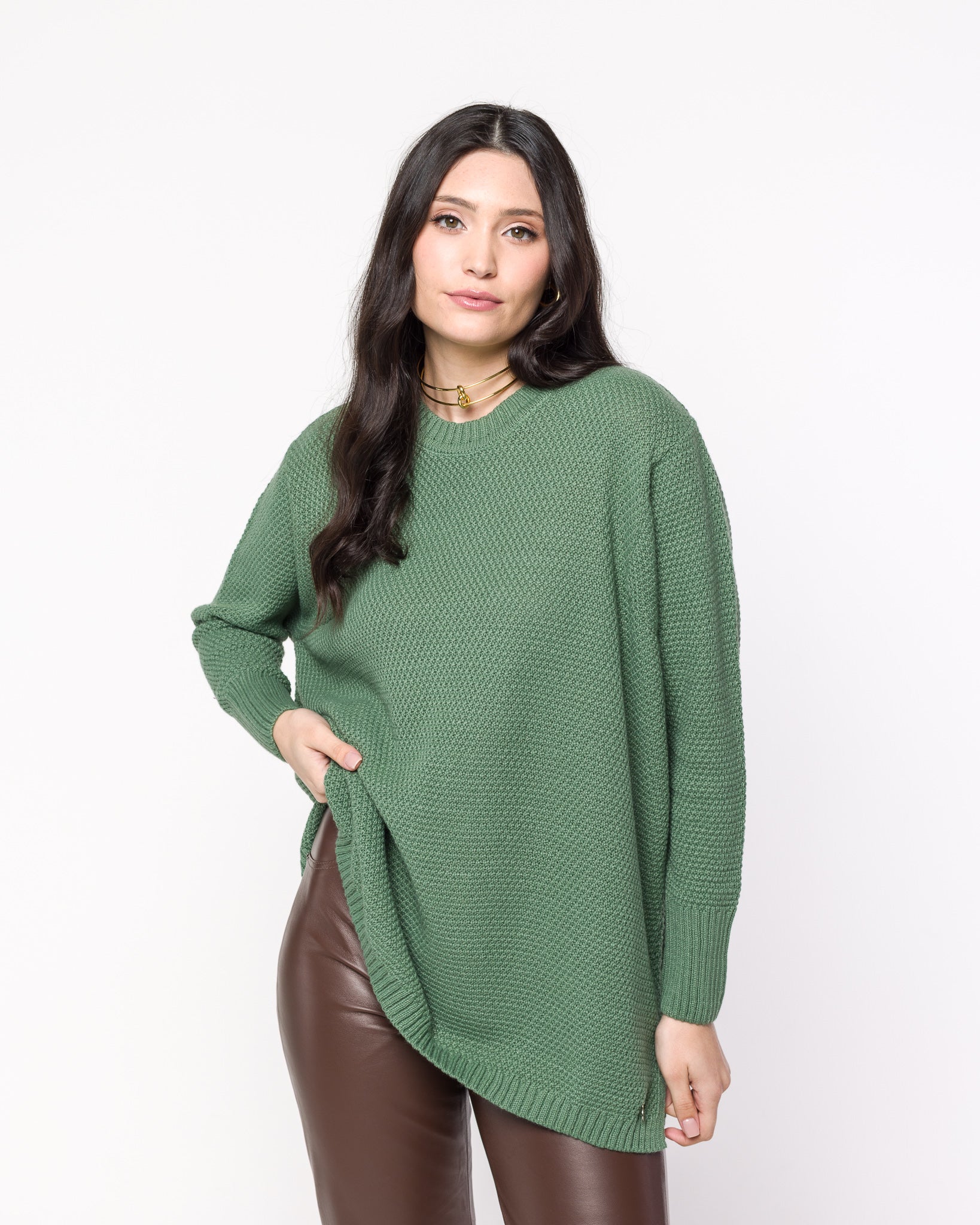 Blusa em Tricot Ampla - Fran