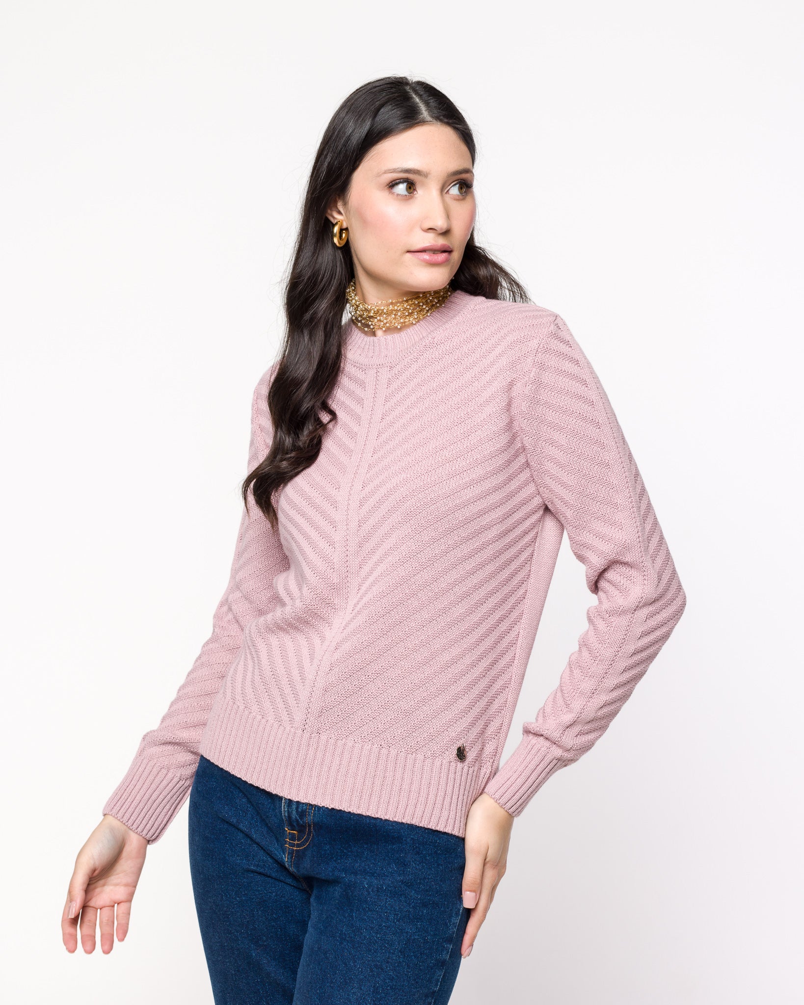 Blusa em Tricot com Links - Andreia