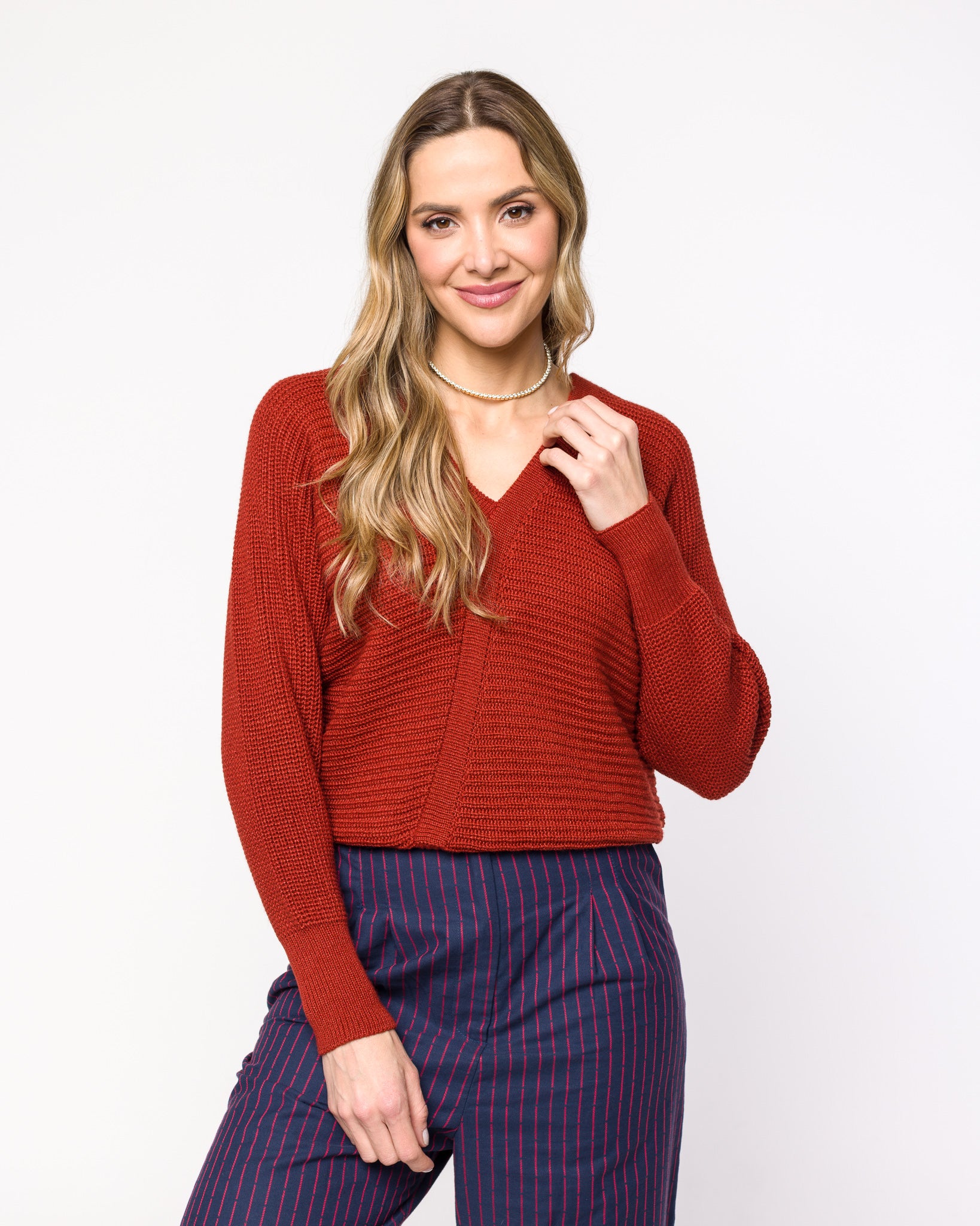 Blusa em Tricot Transpassada - Naomi