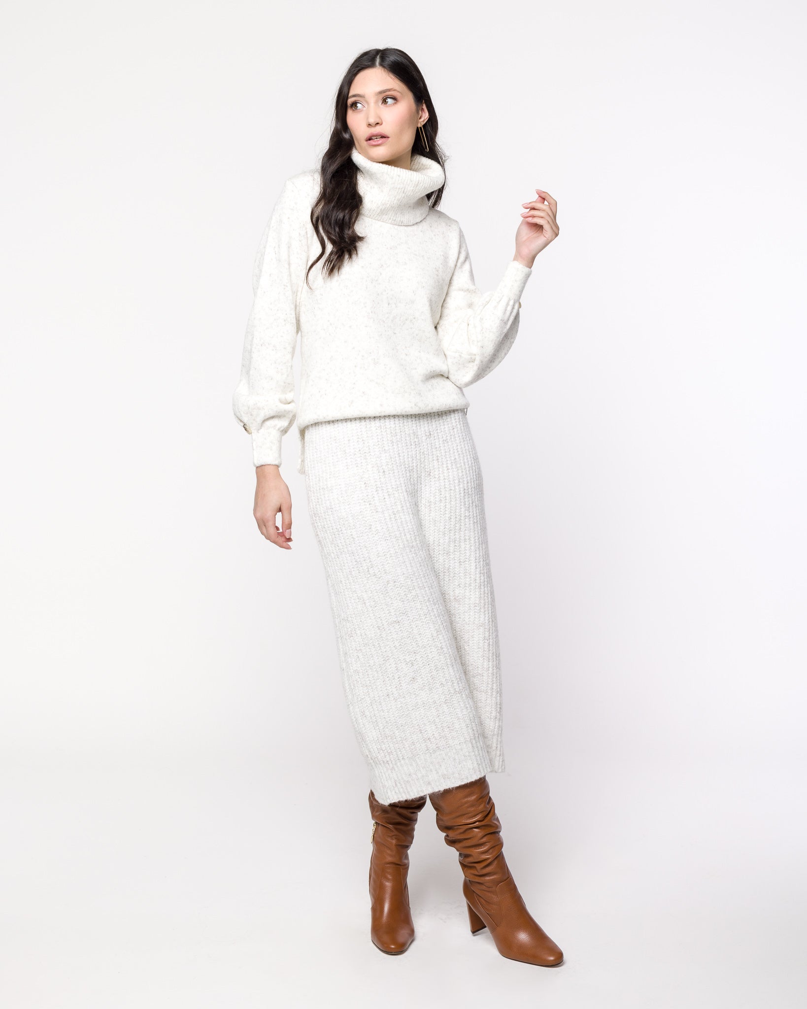 Blusa em Tricot com detalhe no Punho - Livia