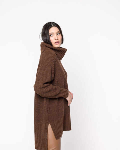 Maxi Pull em Tricot - Nadine