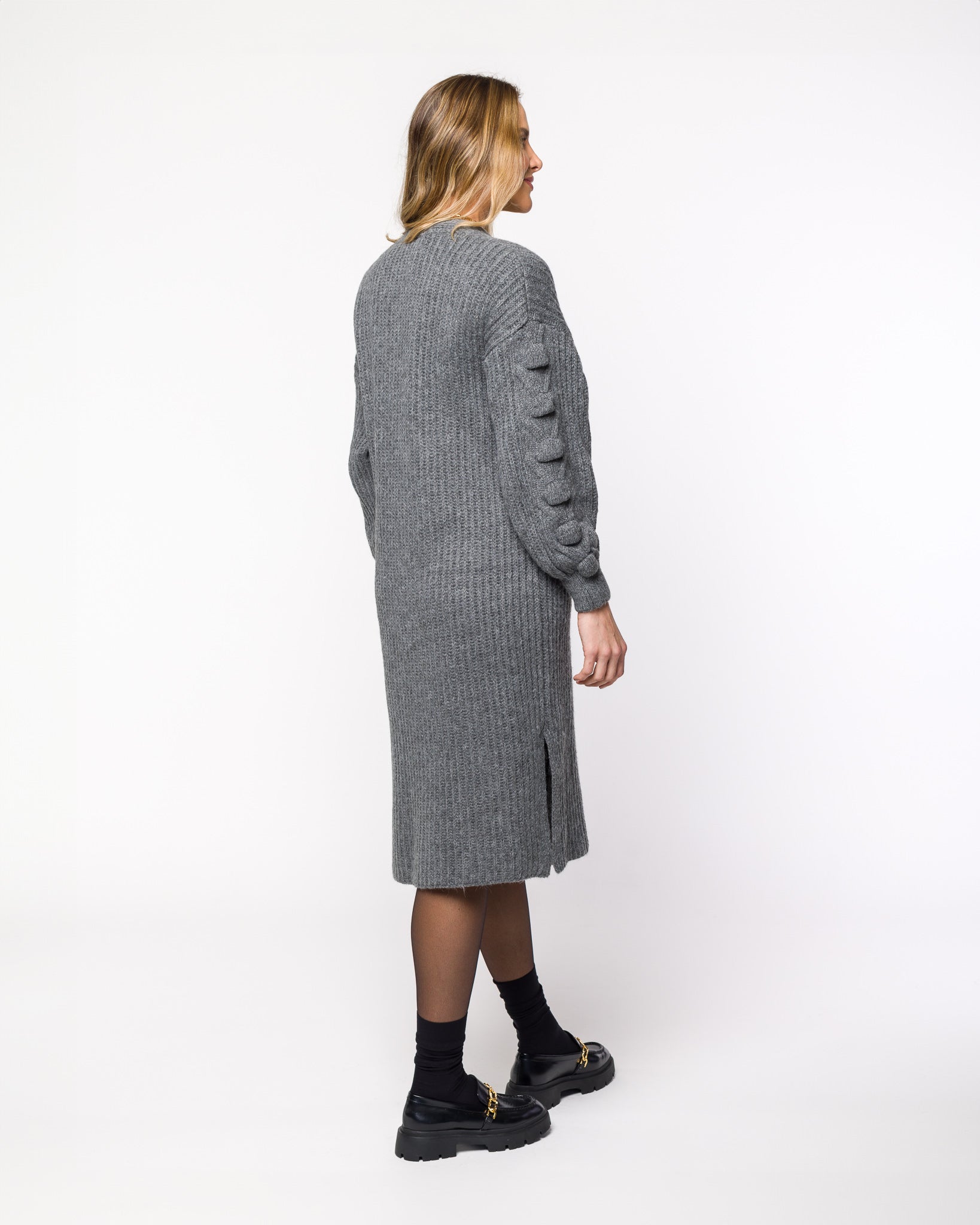 Casaco em Tricot Amplo - Virgínia