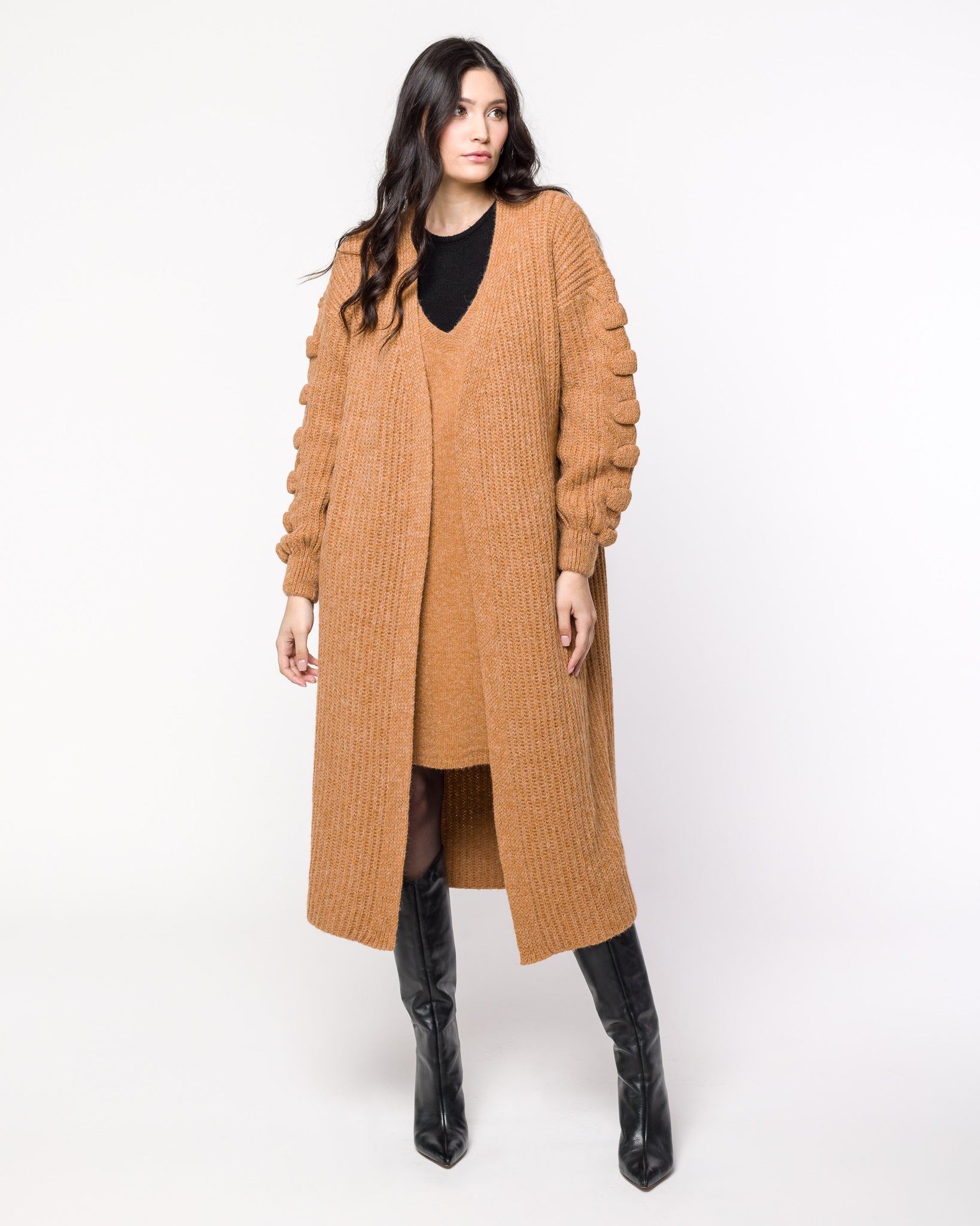 Casaco em Tricot Amplo - Virgínia