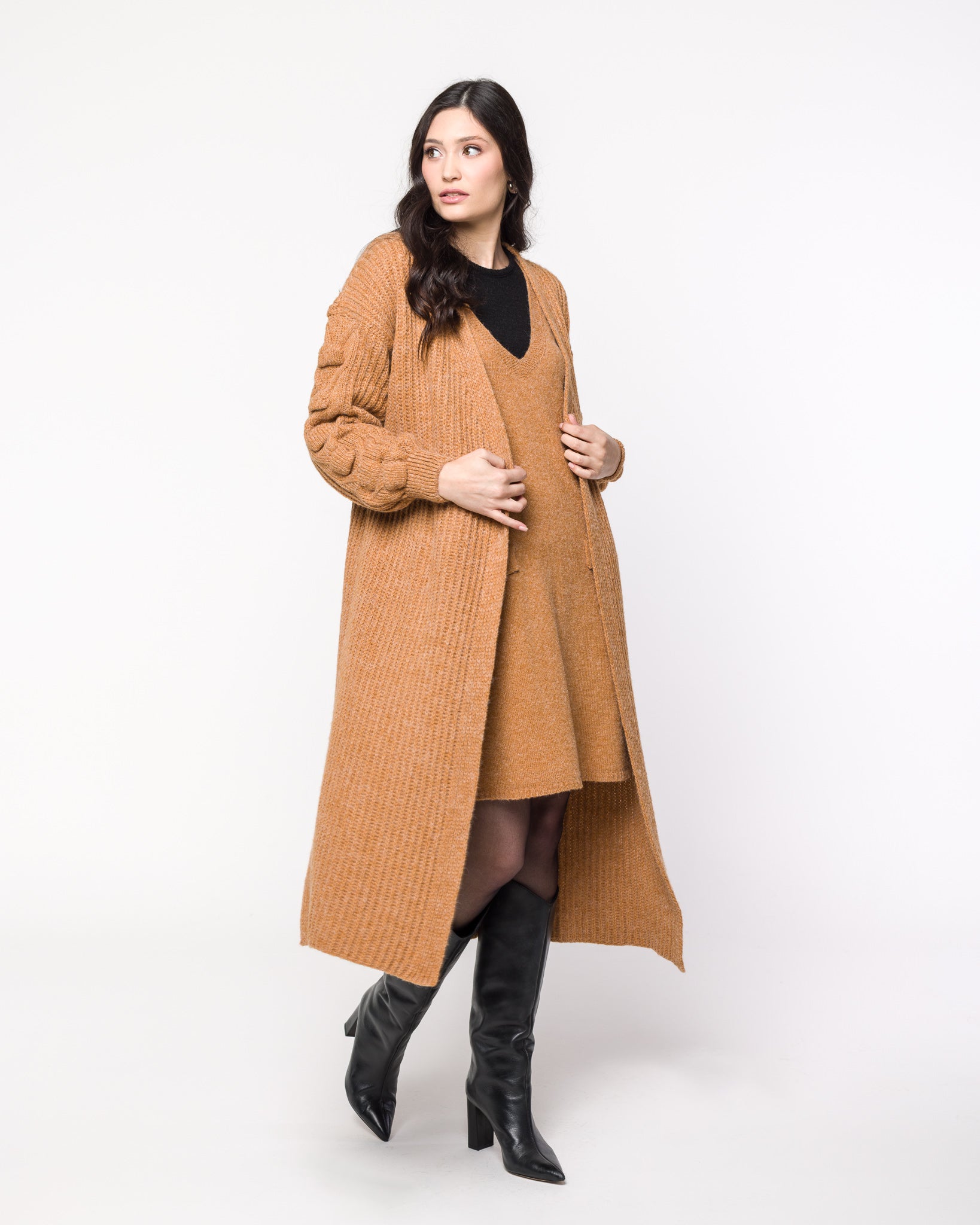 Casaco em Tricot Amplo - Virgínia