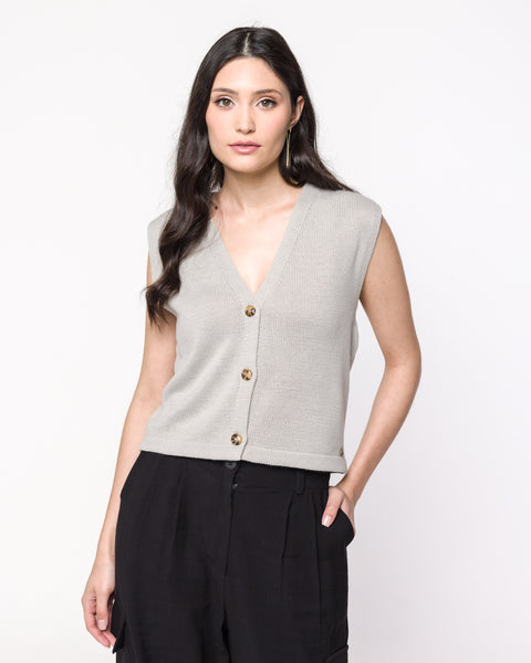 Colete em Tricot Alice