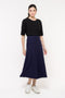 Saia em Tricot Plissada - Alana