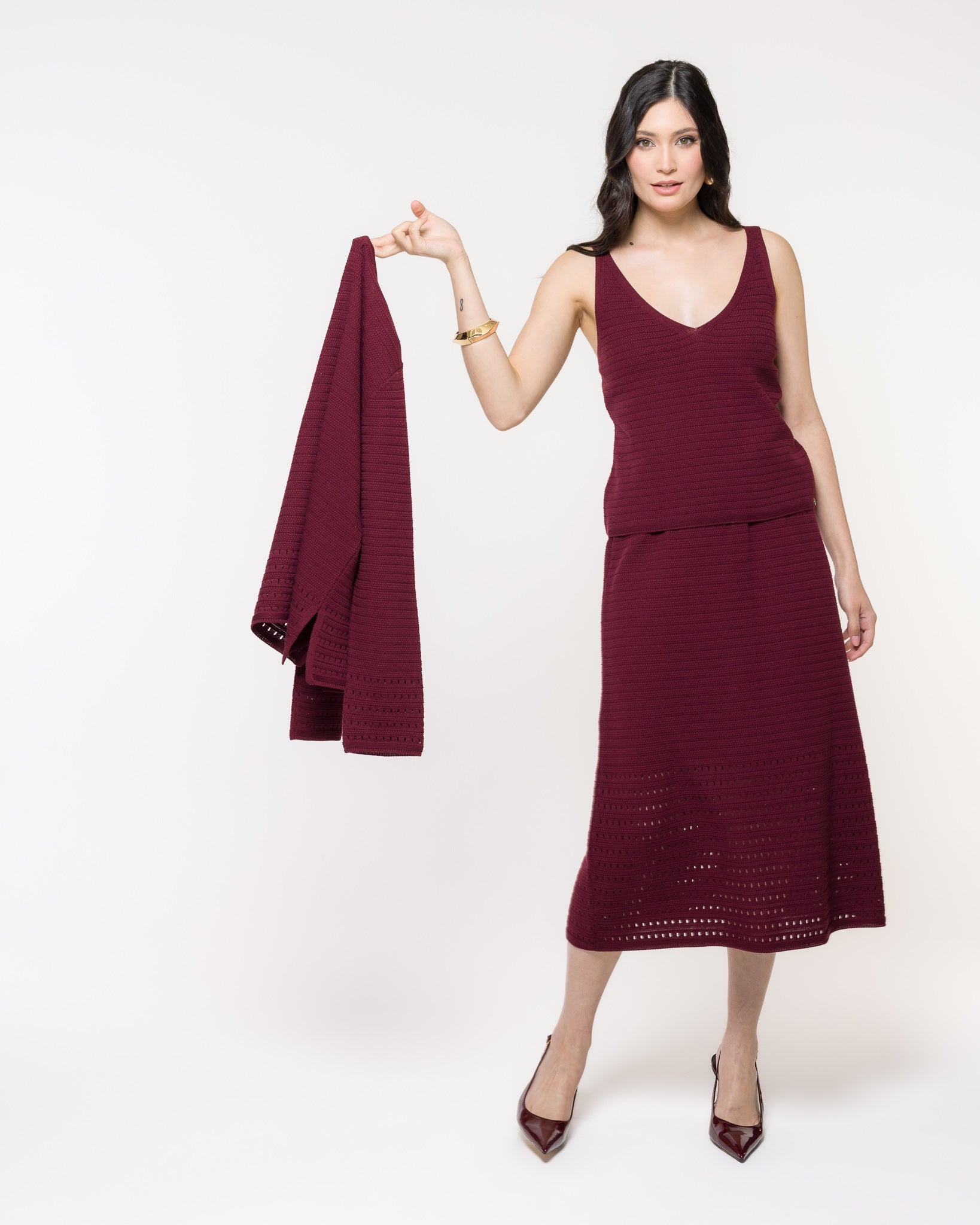 Saia em Tricot - Aurora