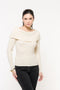Blusa em Tricot Ombro a Ombro - Samantha