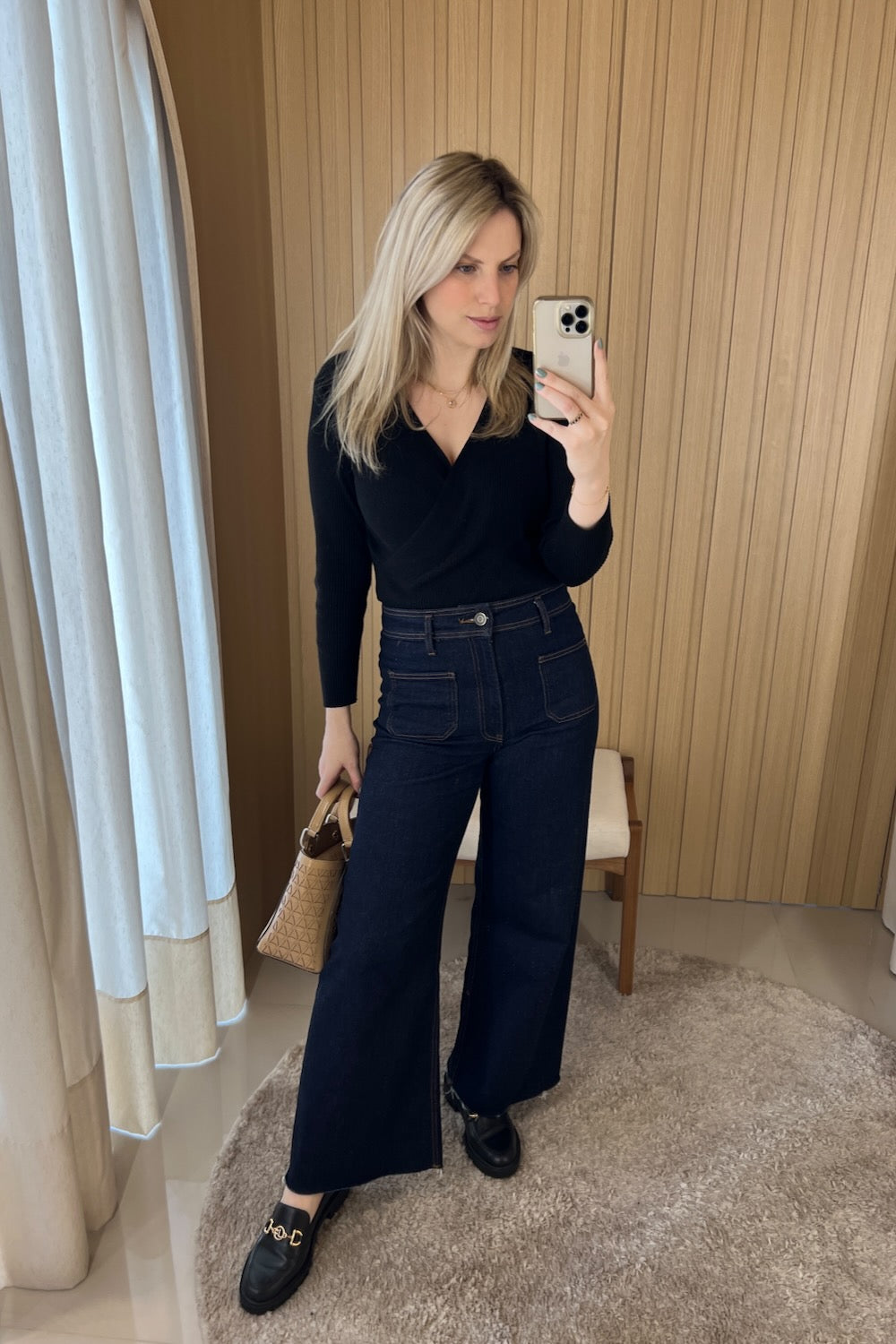 Blusa Tricot Transpassada - Cecília