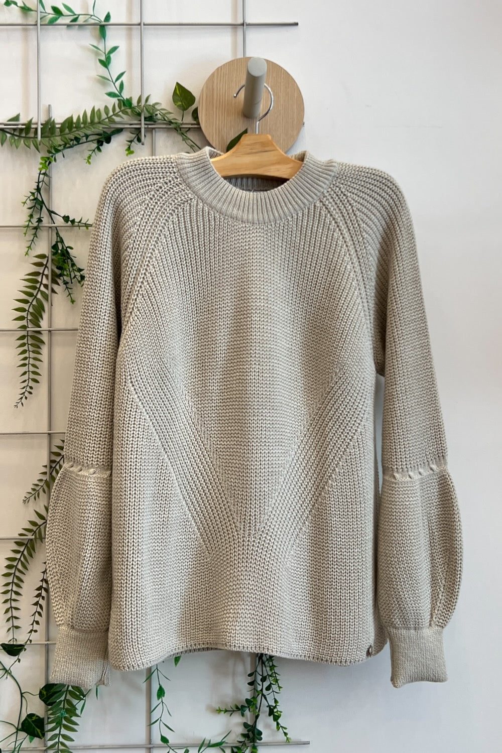 Blusa Tricot Manga Bufante - Ester