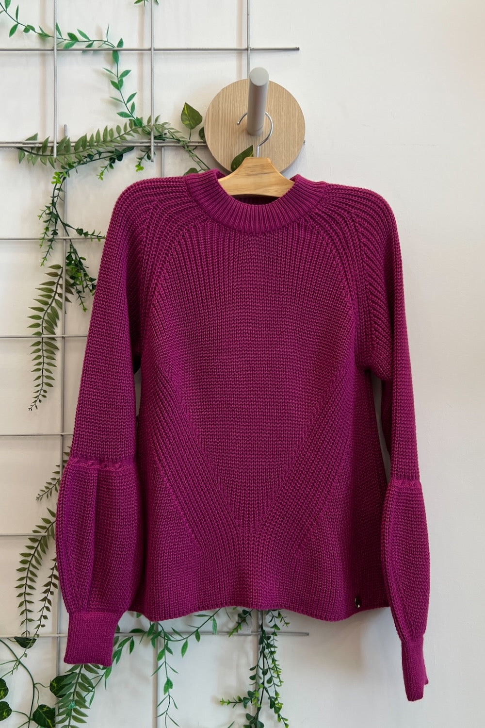 Blusa Tricot Manga Bufante - Ester