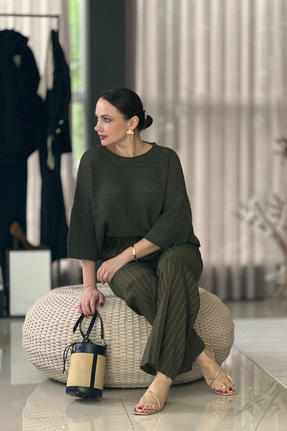 Blusa Tricot Trabalhada - Laila