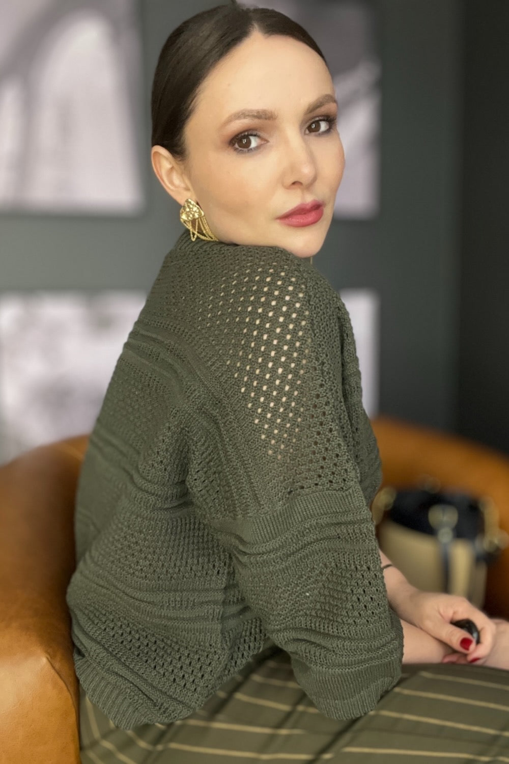 Blusa Tricot Trabalhada - Laila