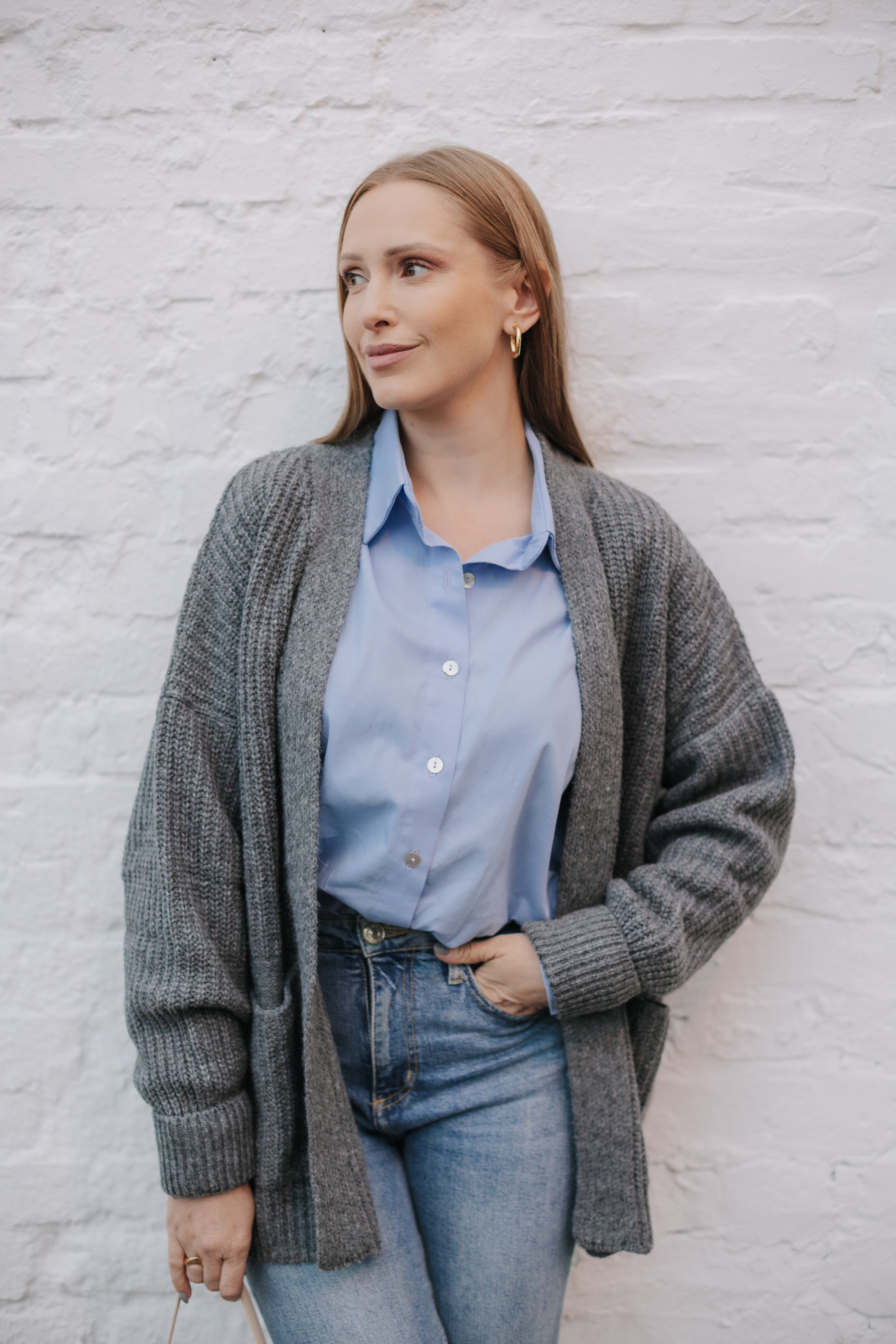 Casaco Tricot Amplo - Pati