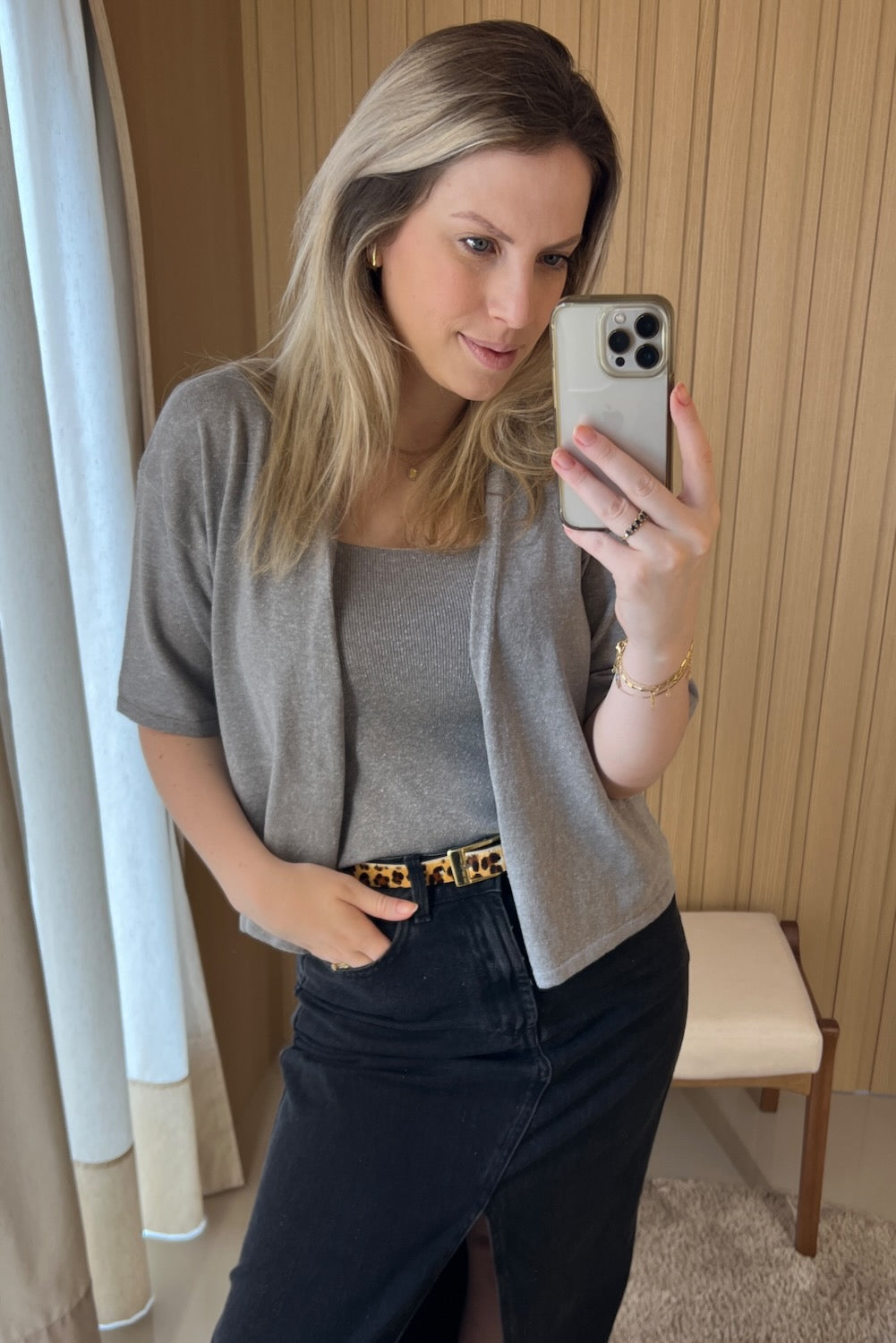 Casaqueto manga curta - Clara