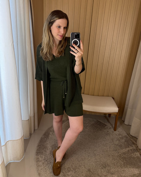 Conjunto em Tricot - Santorini