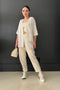 Kimono Tricot - Santorini com modelagem ampla