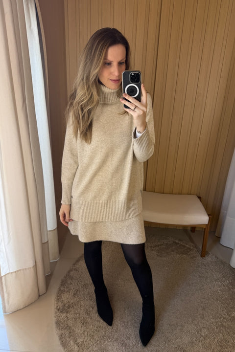 Maxi Pull em Tricot - Maria