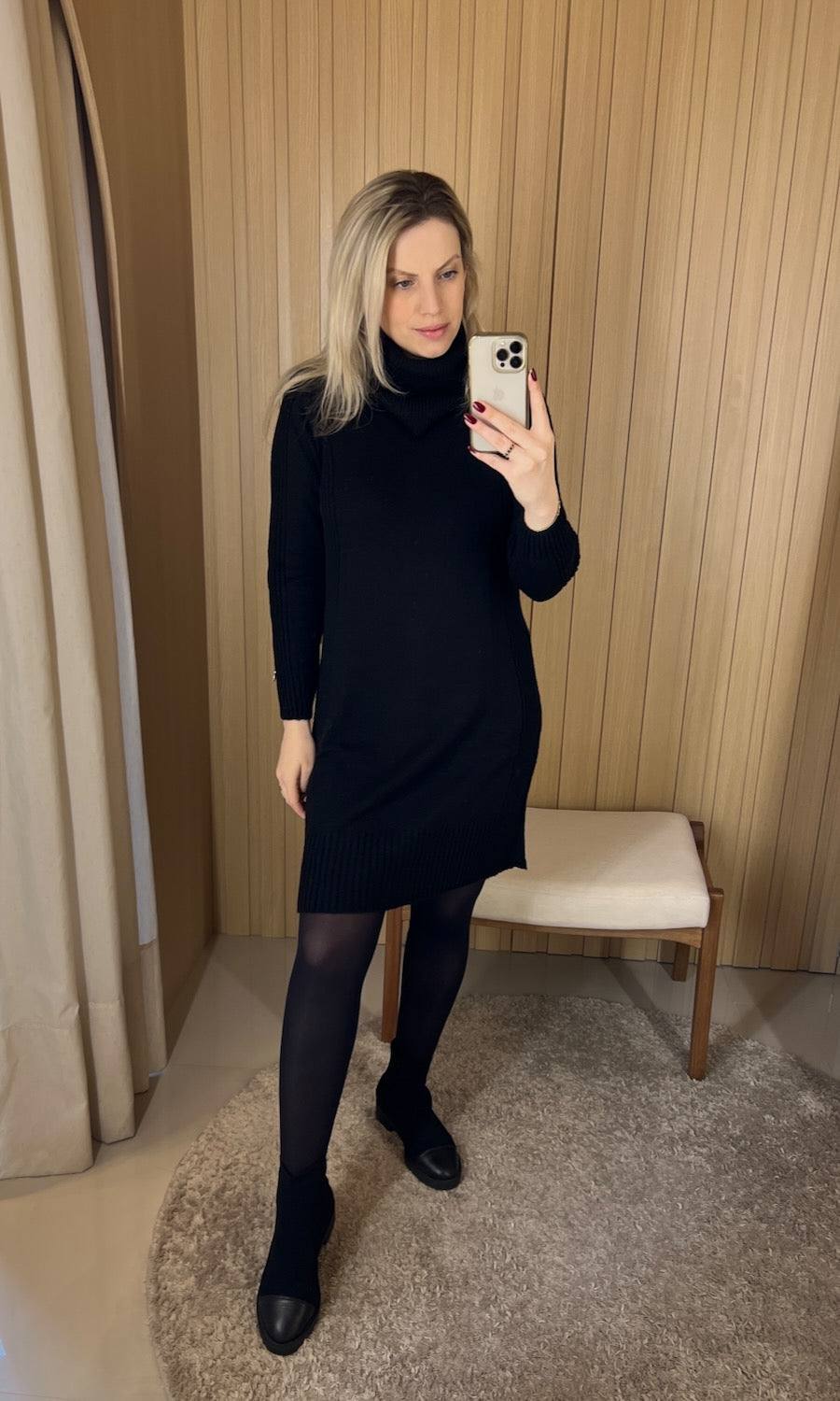 Vestido em Tricot - Laura