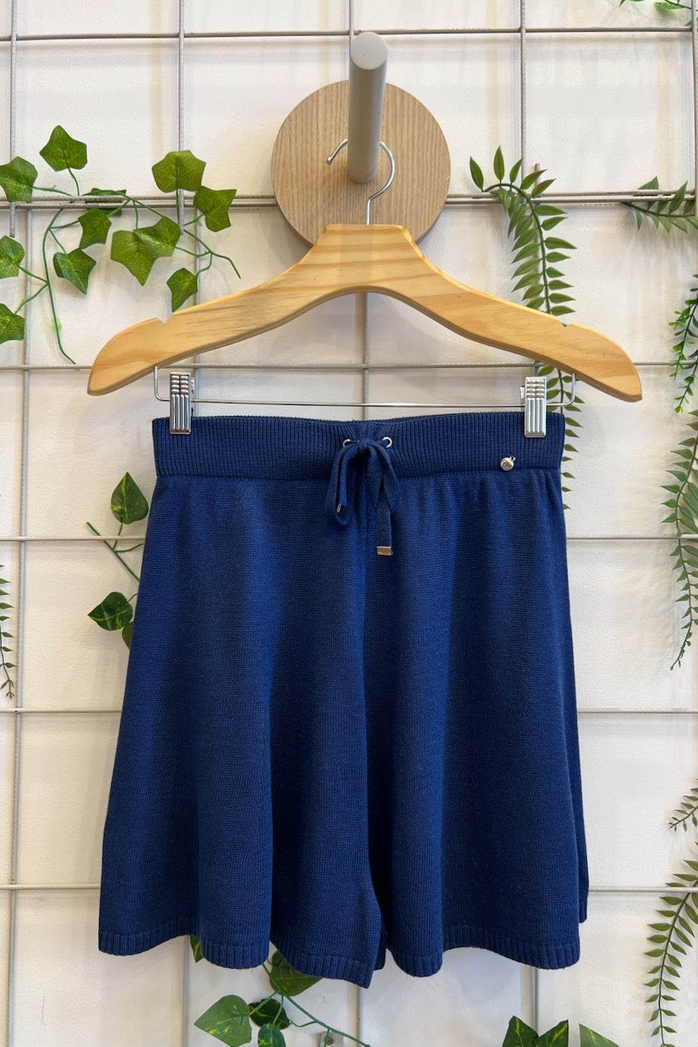 Short Tricot Evasê - Santorini