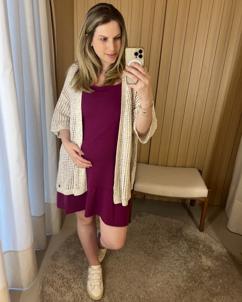 Vestido em Tricot - Luiza