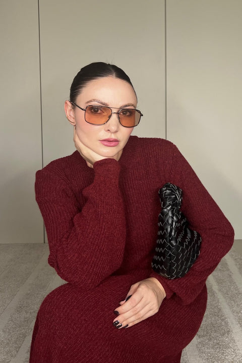 Vestido Midi em Tricot - Talita