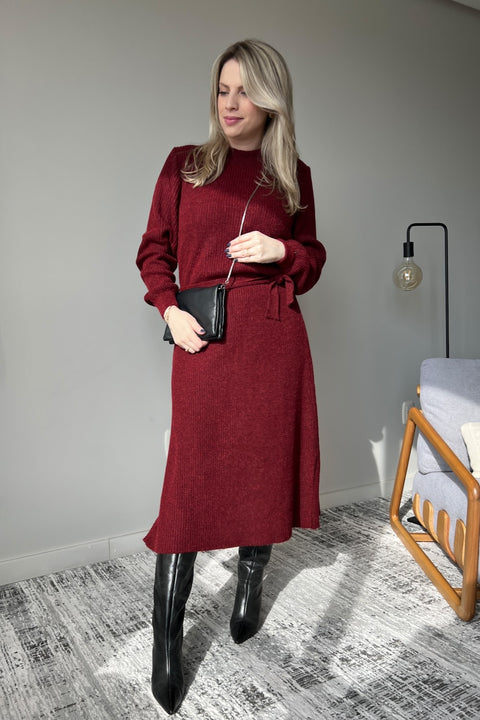 Vestido Midi em Tricot - Talita