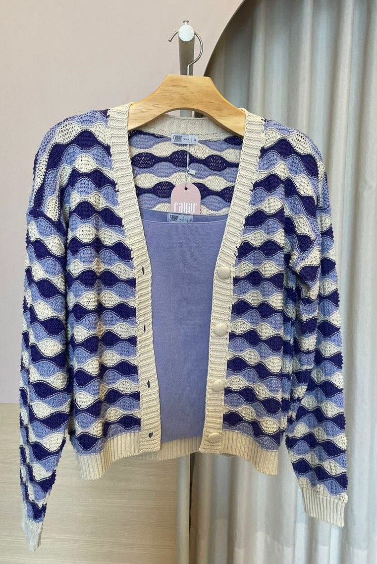 Casaco Tricot Colorido - Lara