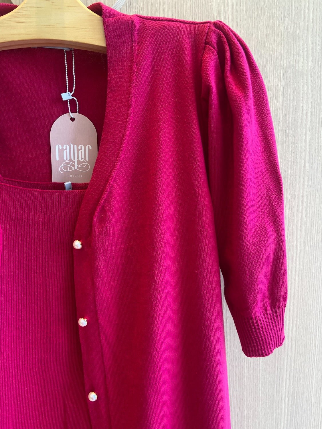 Casaqueto Tricot manga Curta - Felix