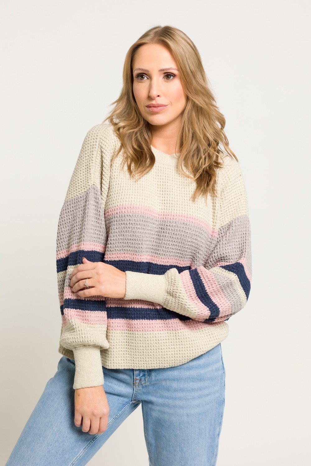 Blusa Tricot Listras Coloridas - Bella