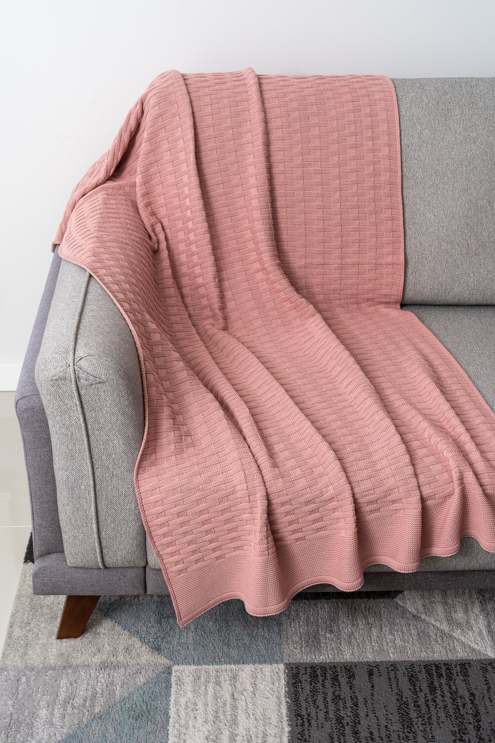Manta de Sofá em Tricot - Isabel