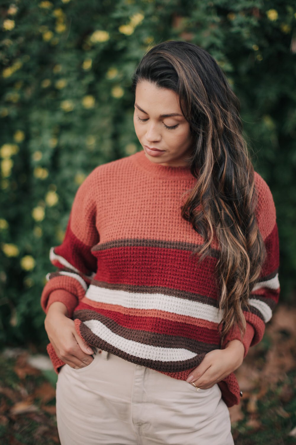 Blusa Tricot Listras Coloridas - Bella