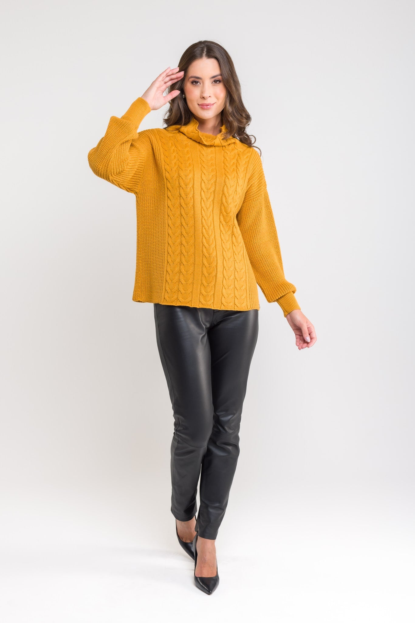 Blusa Tricot Gola Chaminé - Heloise