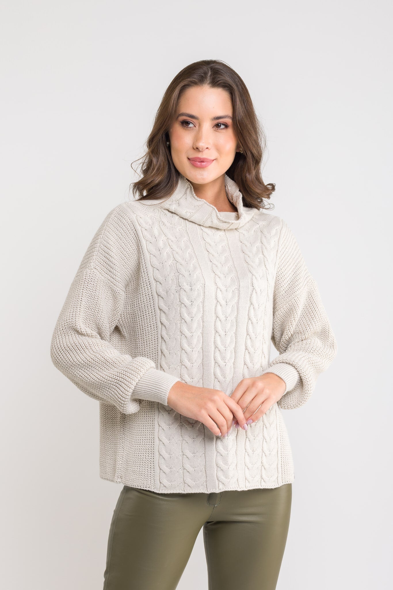 Blusa Tricot Gola Chaminé - Heloise