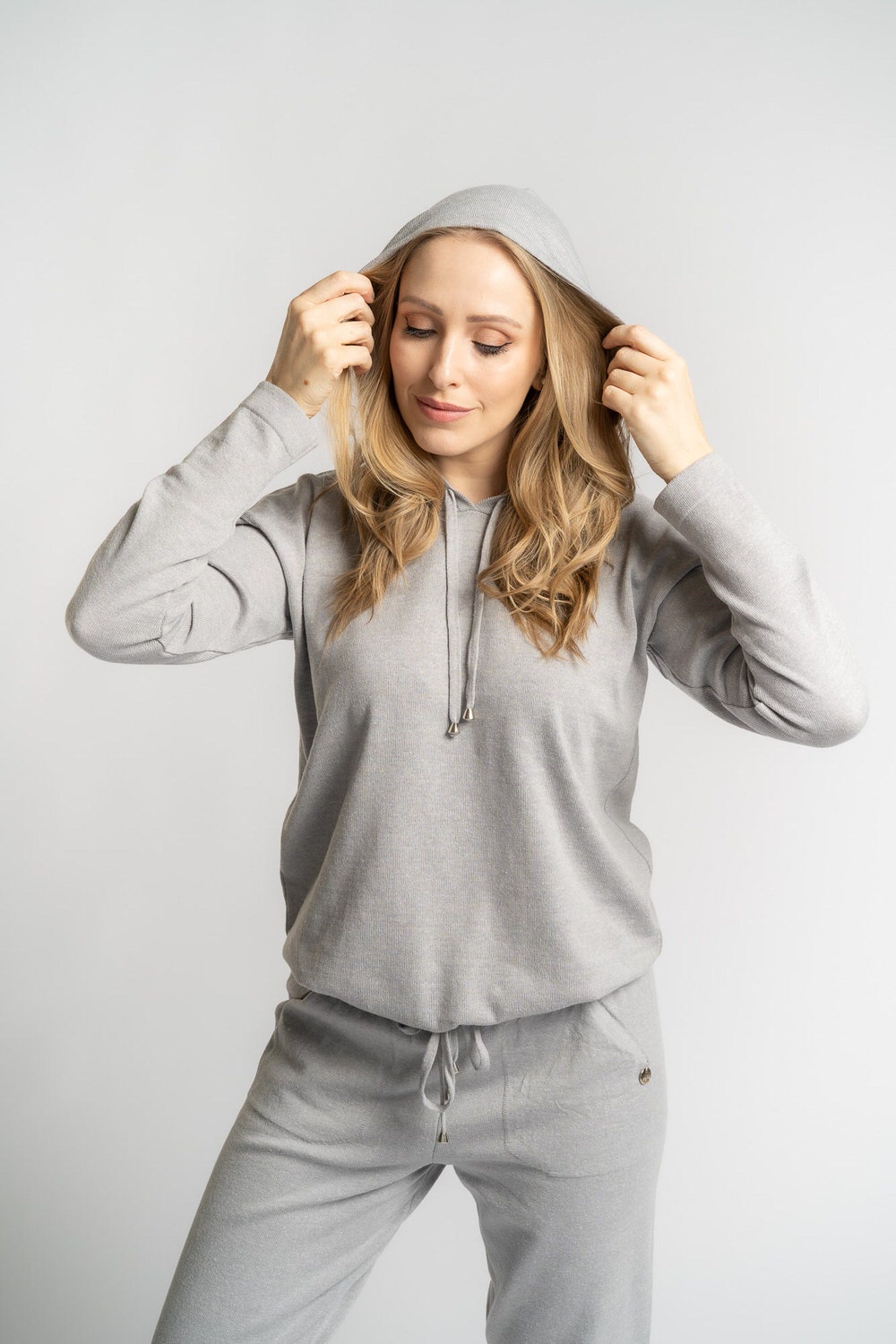 Blusa Tricot Capuz - Catarina