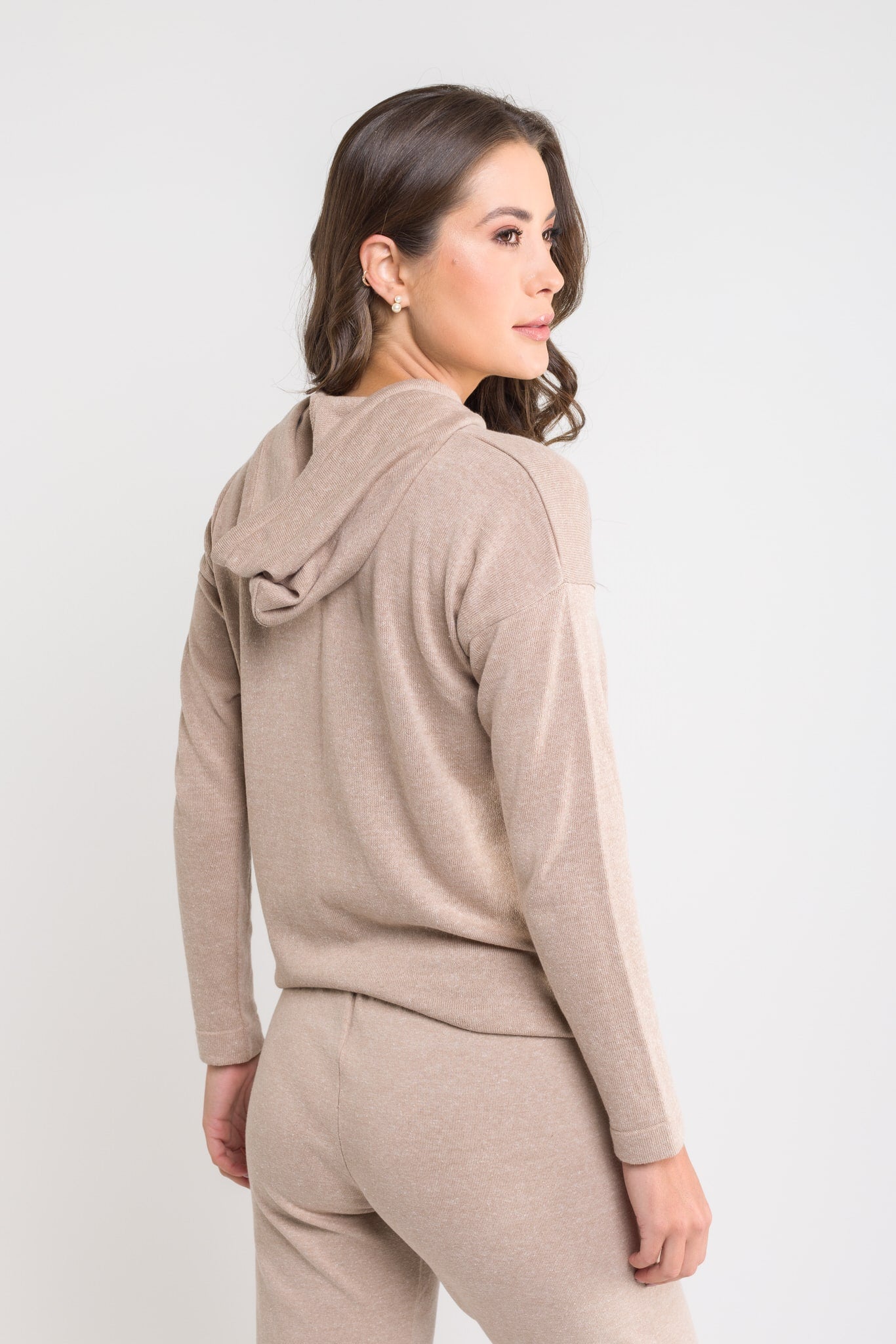 Blusa Tricot Capuz - Catarina
