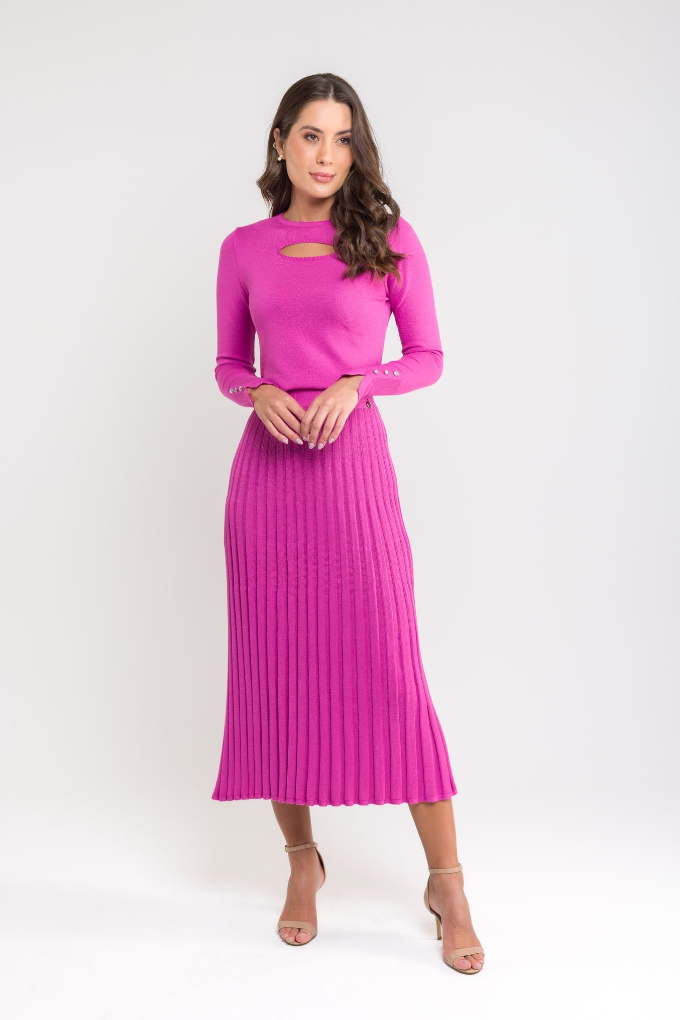 Blusa Tricot Recortes - Carla