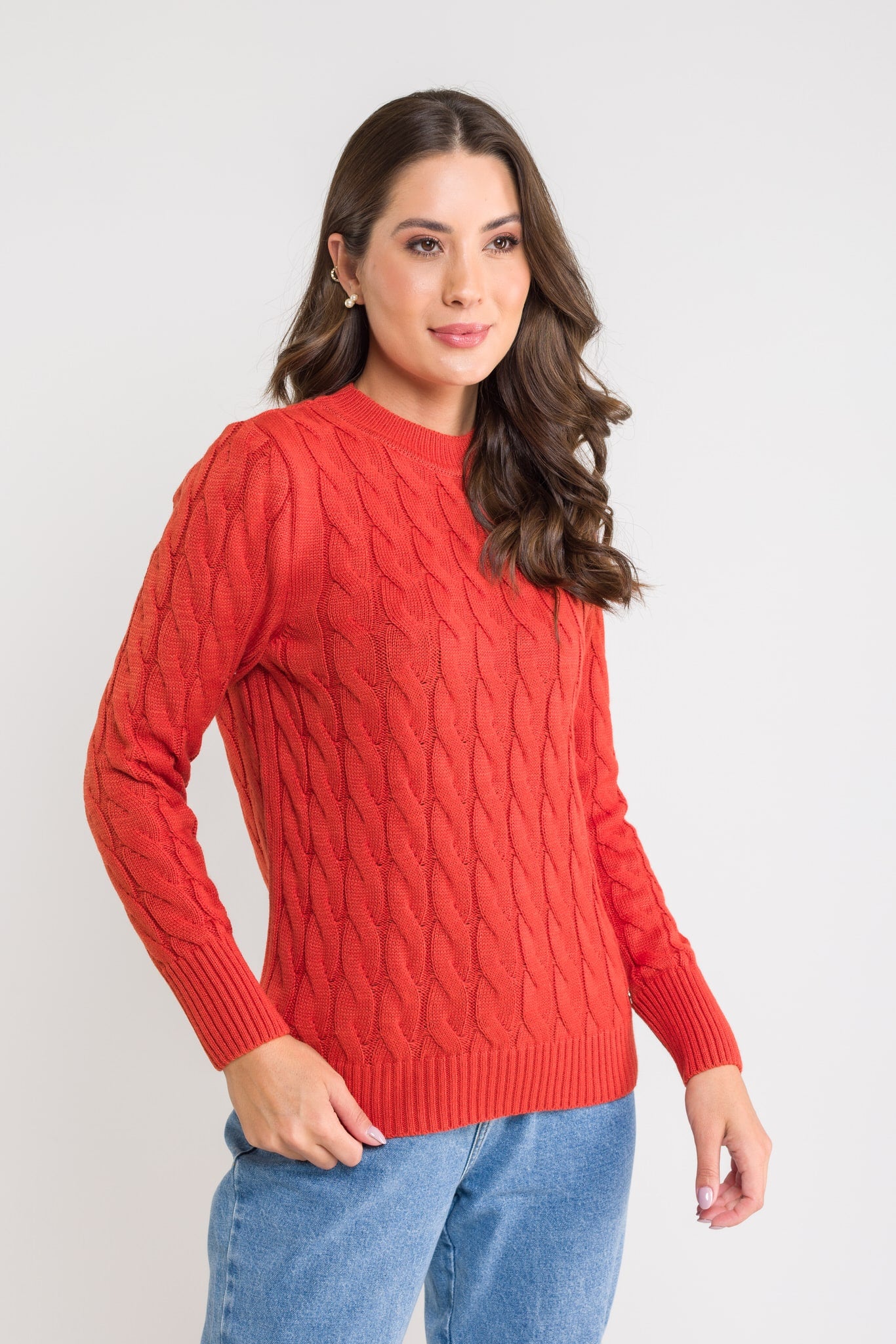 Blusa Tricot Tranças - Ana Júlia