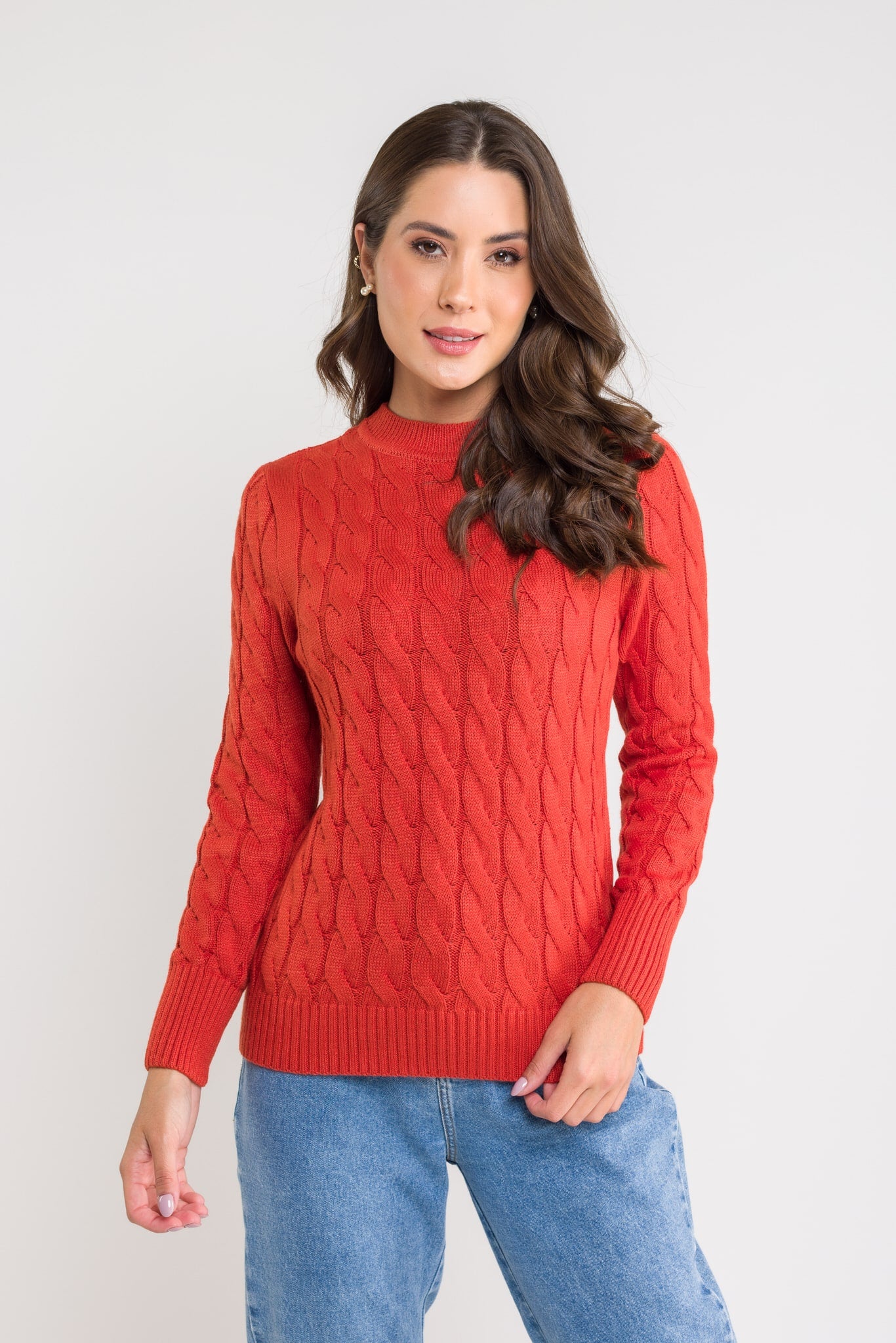 Blusa Tricot Tranças - Ana Júlia