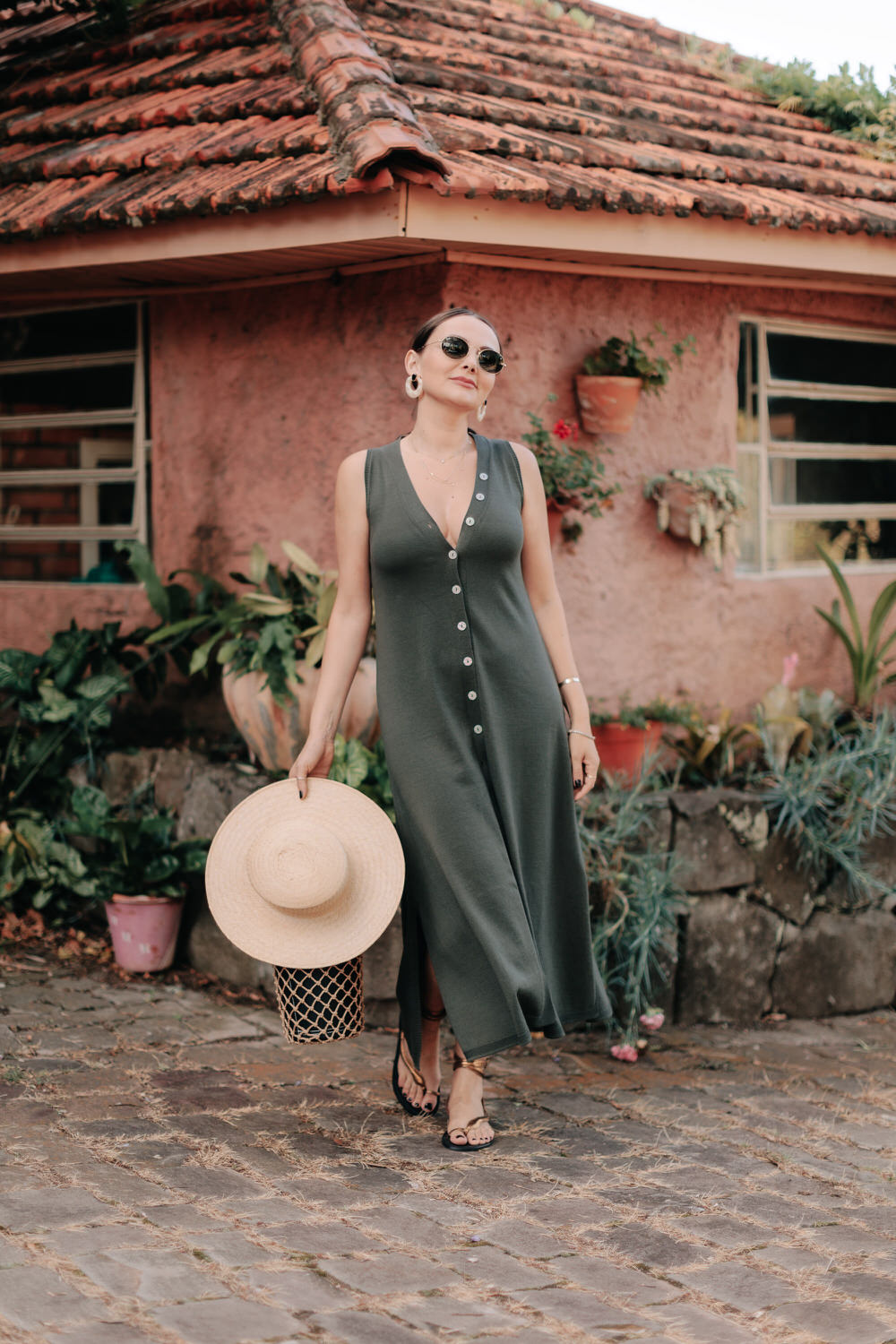 Vestido Tricot com Abertura - Piú Versatile by Ali