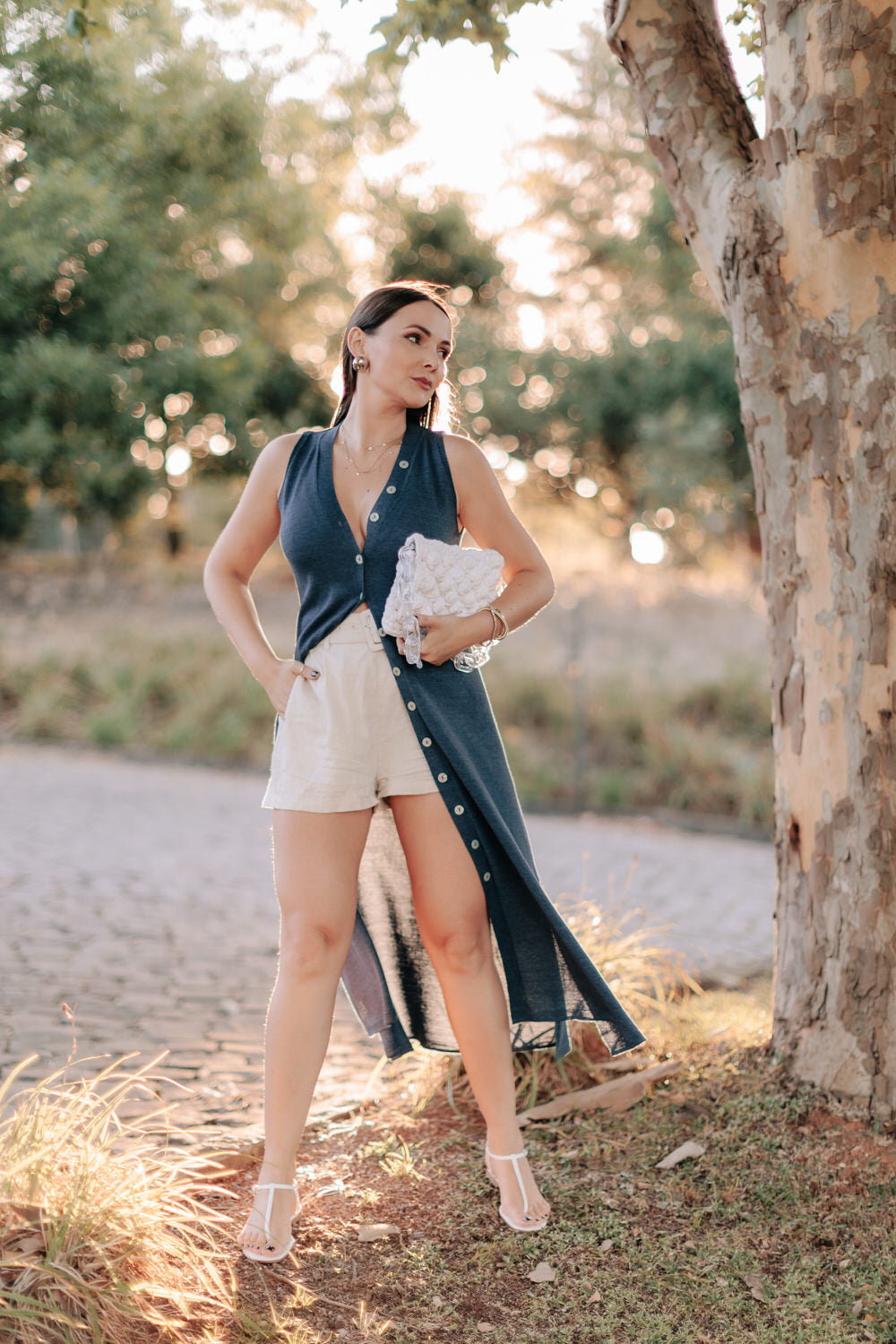 Vestido Tricot com Abertura - Piú Versatile by Ali